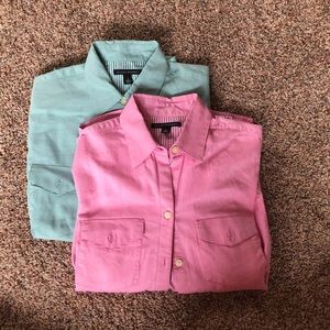 BANANA REPUBLIC 2/40$ UTILITY SHIRTS size Small